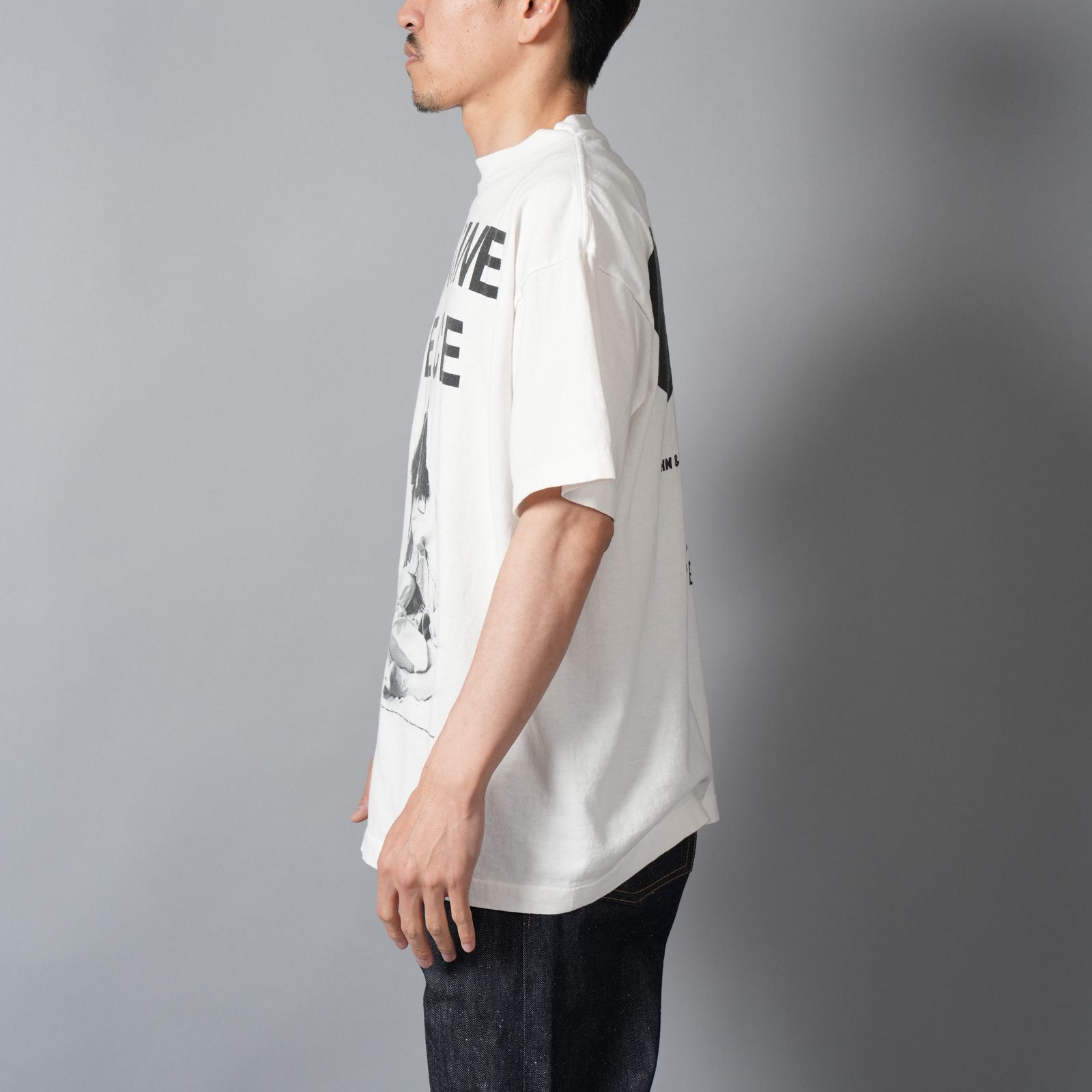 【ラスト1点】【コラボ】SM-MK8-0000-C27 / JL_SS T-SHIRT / IMAGINE PEACE / WHITE / Tシャツ(ホワイト)