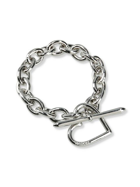 【ラスト1点】 Heart Bracelet (Medium Link) / ブレスレット (シルバー) S1.5-1103M BASICKS