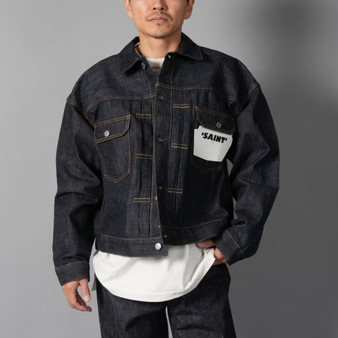 【コラボ】SM-MK1-0000-C27 / BBJ_DENIM JACKET 2nd / REGID / BLUE / デニムジャケット [リジッド] (ブルー)