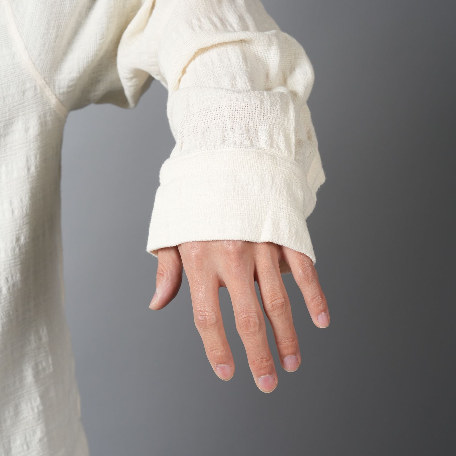 MAXI SHIRT / ロングスリーブシャツ (エクリュ)