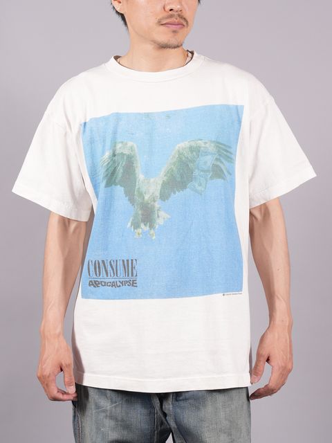 【限定】SM-A23-0000-C10 / FS_SS T-SHIRT / CONSUME / Tシャツ  (ホワイト)