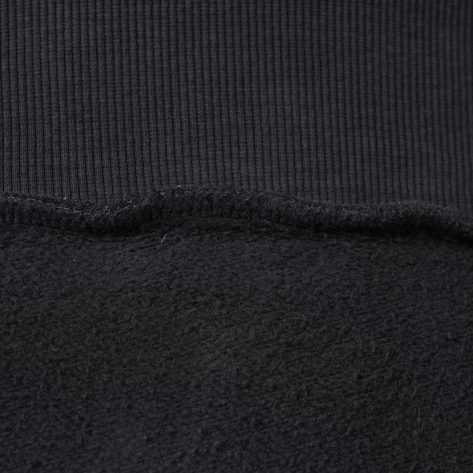 HALF ZIP PULLOVER / ハーフジップ プルオーバー / スウェット  (ジェッドブラック)