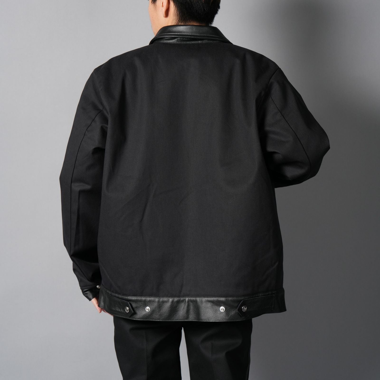 【ラスト1点】EISENHOWER JACKET feat.DICKIES / アイゼンホワージャケット (ブラック)