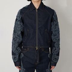 [予約商品] Denim Blouson / デニムブルゾン (インディゴ)