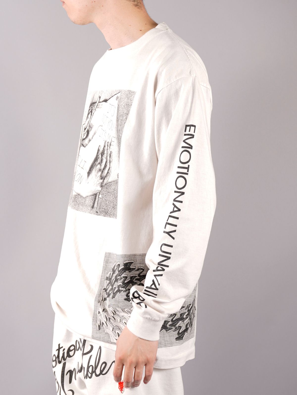 Emotionally Unavailable LS HAND TEE