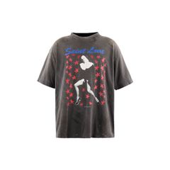 SM-MK1-0000-006 / SS T-SHIRT / SAINT LOVE / BLACK / Tシャツ  (ブラック)