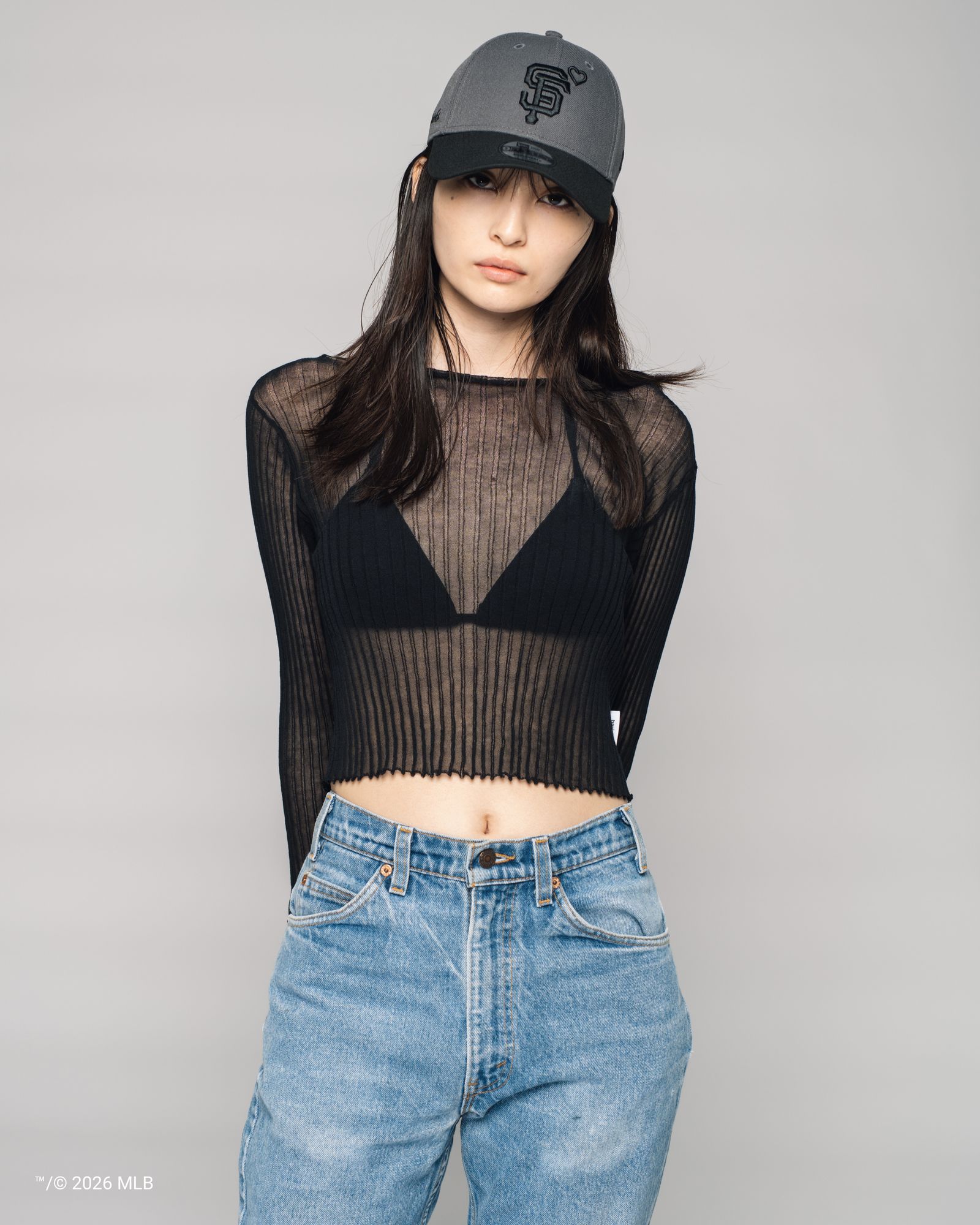 【限定】BASICKS x Newera Giants Cap / ベイシックス x ジャイアンツ (ブラック/グレー)