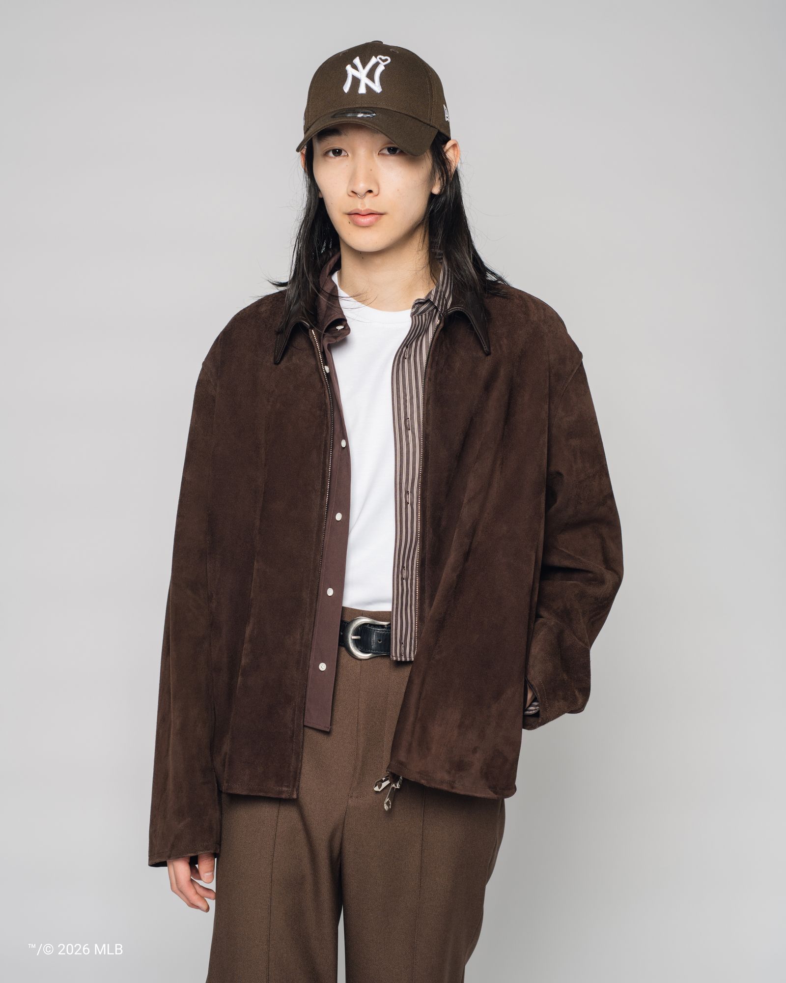 【限定】BASICKS x Newera Yankees Cap / ベイシックス x ヤンキース (ブラウン)