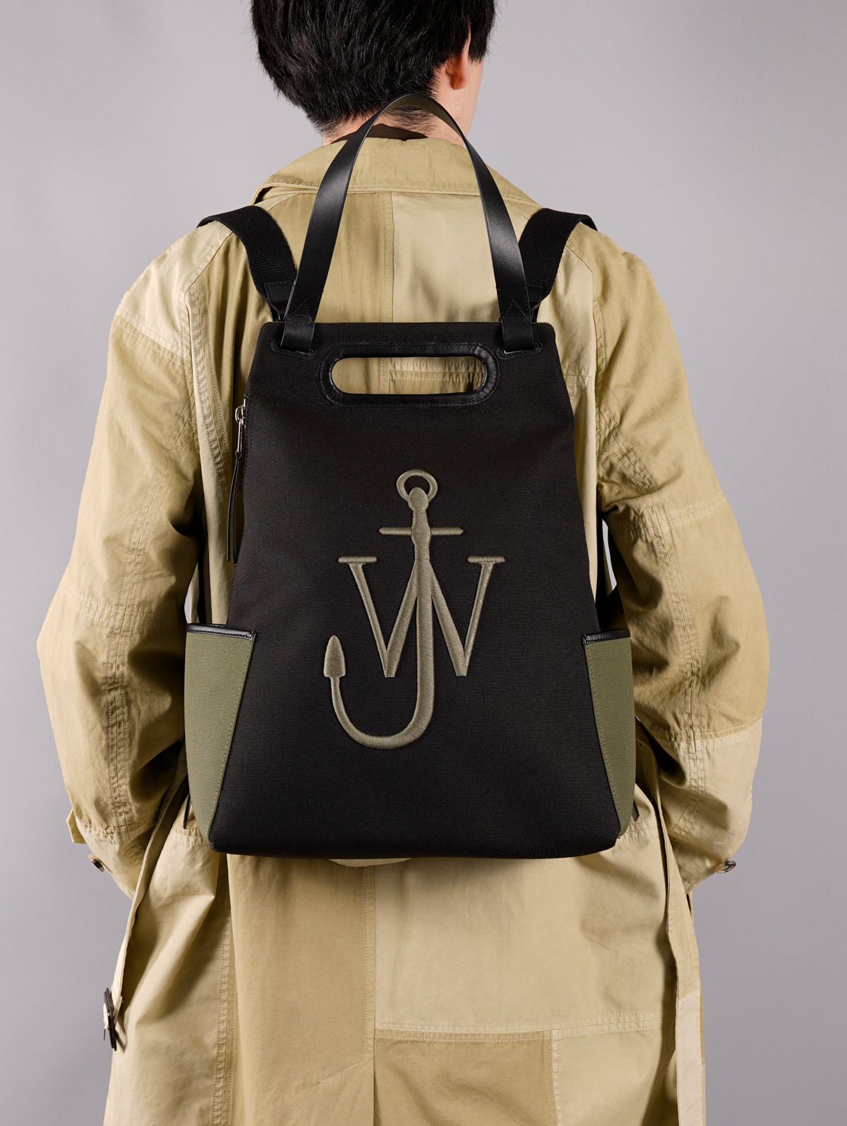 ANCHOR BACKPACK / アンカーバックパック (ブラック/グリーン) - ONE SIZE