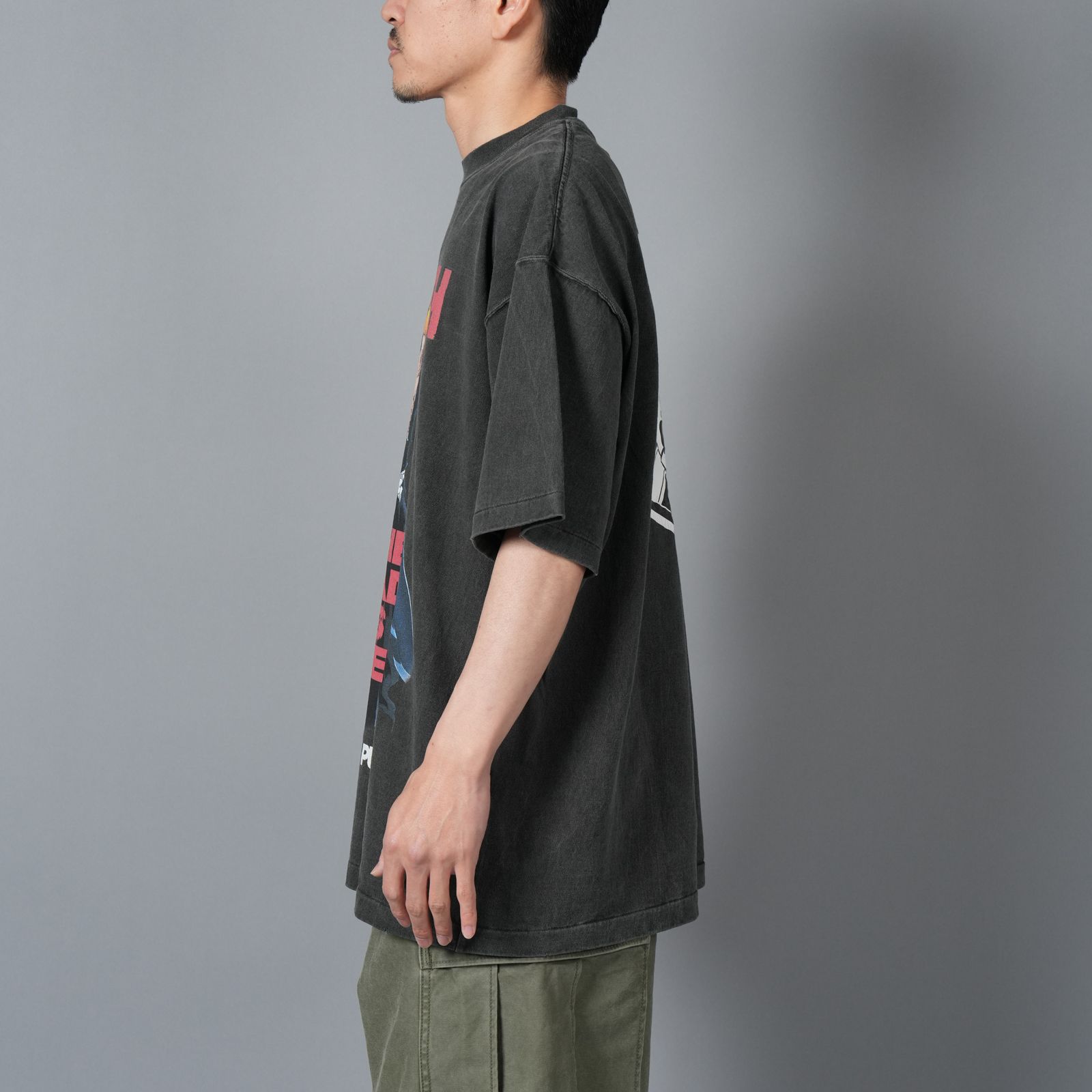 【ラスト1点】[BLEACH / ブリーチ]  TBLM24AM001 / S/S T-Shirt (ICHIGO) / Tシャツ (ブラック)