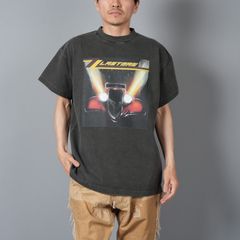 【残りわずか】PRINTED TEE SHIRTS "HEAD LIGHT" / プリントTシャツ ラストマン ヘッドライト / Tシャツ (ブラック)