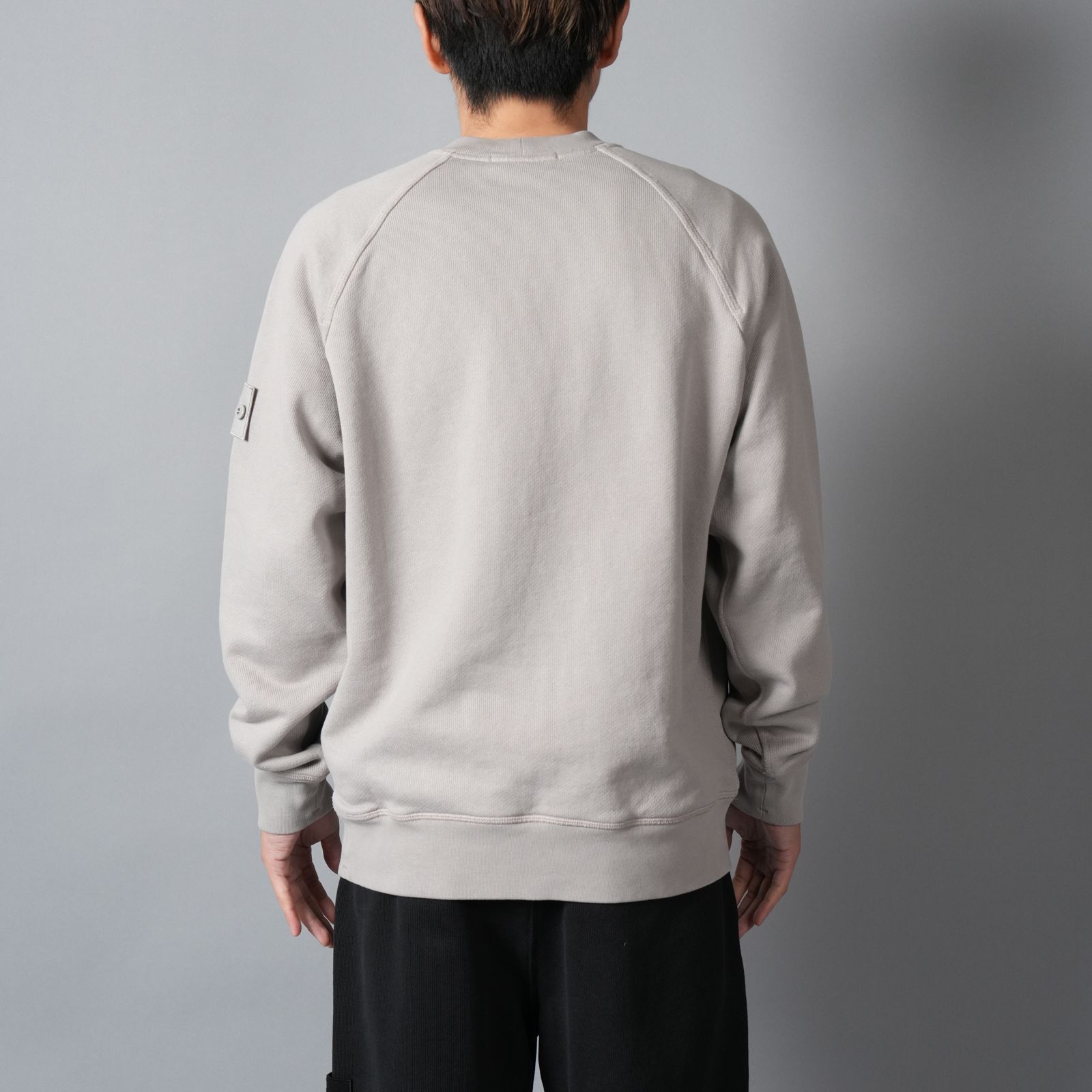 【残りわずか】6100028 / HEAVY ORGANIC COTTON FLEECE_S.I. GHOST / クルーネックスウェット・トレーナー (ダスト)