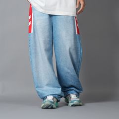 TRANS DENIM SWEAT TROUSER / トランス デニム スウェット トラウザー (インディゴ)