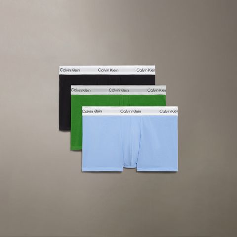 【残りわずか】Icon Cotton Stretch Trunks 3 Pack / ボクサーパンツ / [3枚パック] (フローズンフィヨルド/シュプリーム グリーン/ブラック)