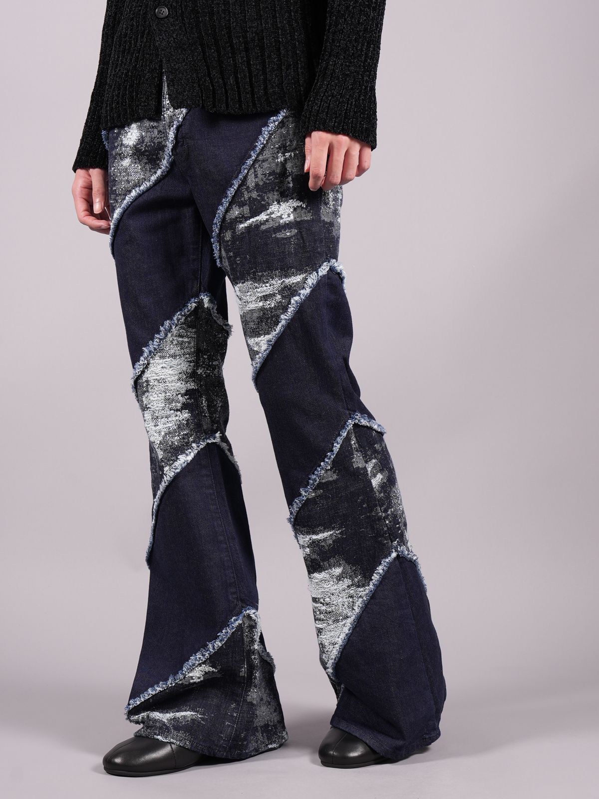 TAAKK - 【ラスト1点】TAAKK DENIM ESCARGOT FLARE c#INDIGO / 定番