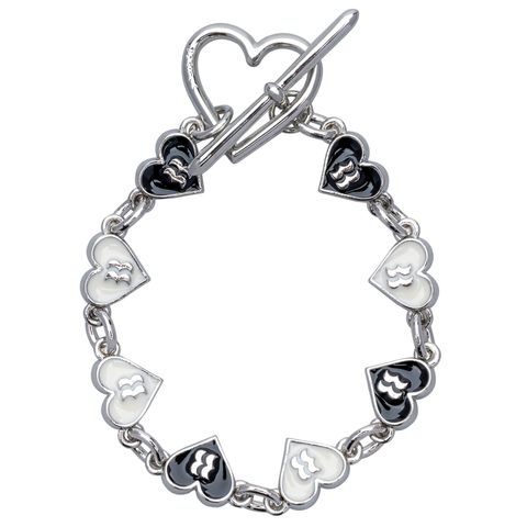 Multiple Logo Bracelet / ロゴ ブレスレット (シルバー) S4.5-1104 BASICKS