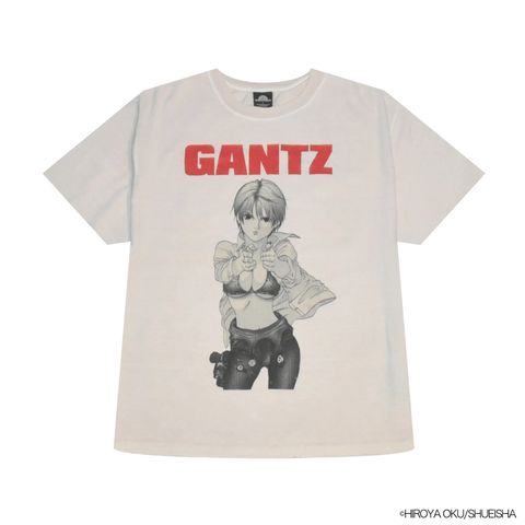 【ラスト1点】[4月25日(木)0時発売!!][GANTZ / ガンツ]  TGAM24SM001 / S/S TEE / Tシャツ (ホワイト)