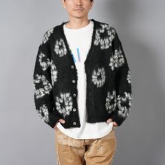 【ラスト1点】【コラボ】SM-YS1-0000-C50 / DT_MH CRDIGN / CT WRTH / BLK / モヘア カーディガン (ブラック)