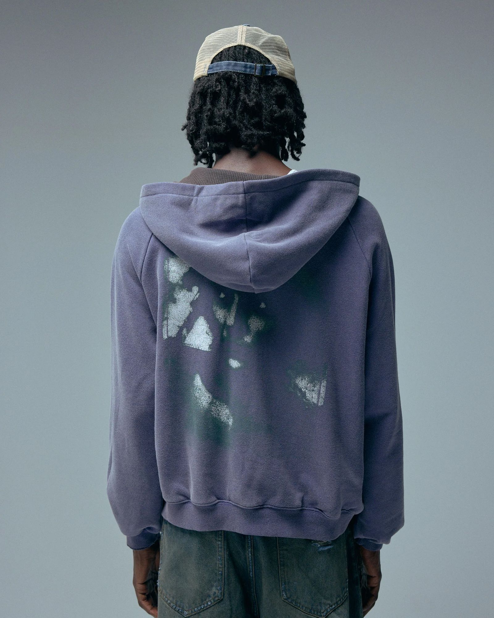 SIREN, thermal lined zip up / ジップアップパーカー (ネイビーブルー)