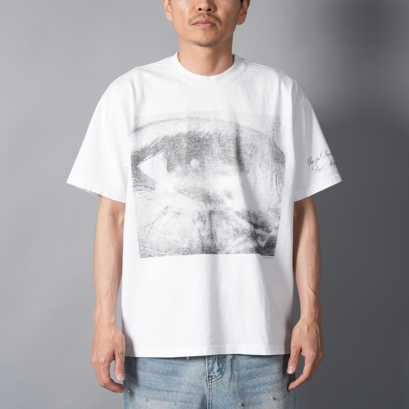 【残りわずか】IRIS, t-shirt / Tシャツ (ホワイト)