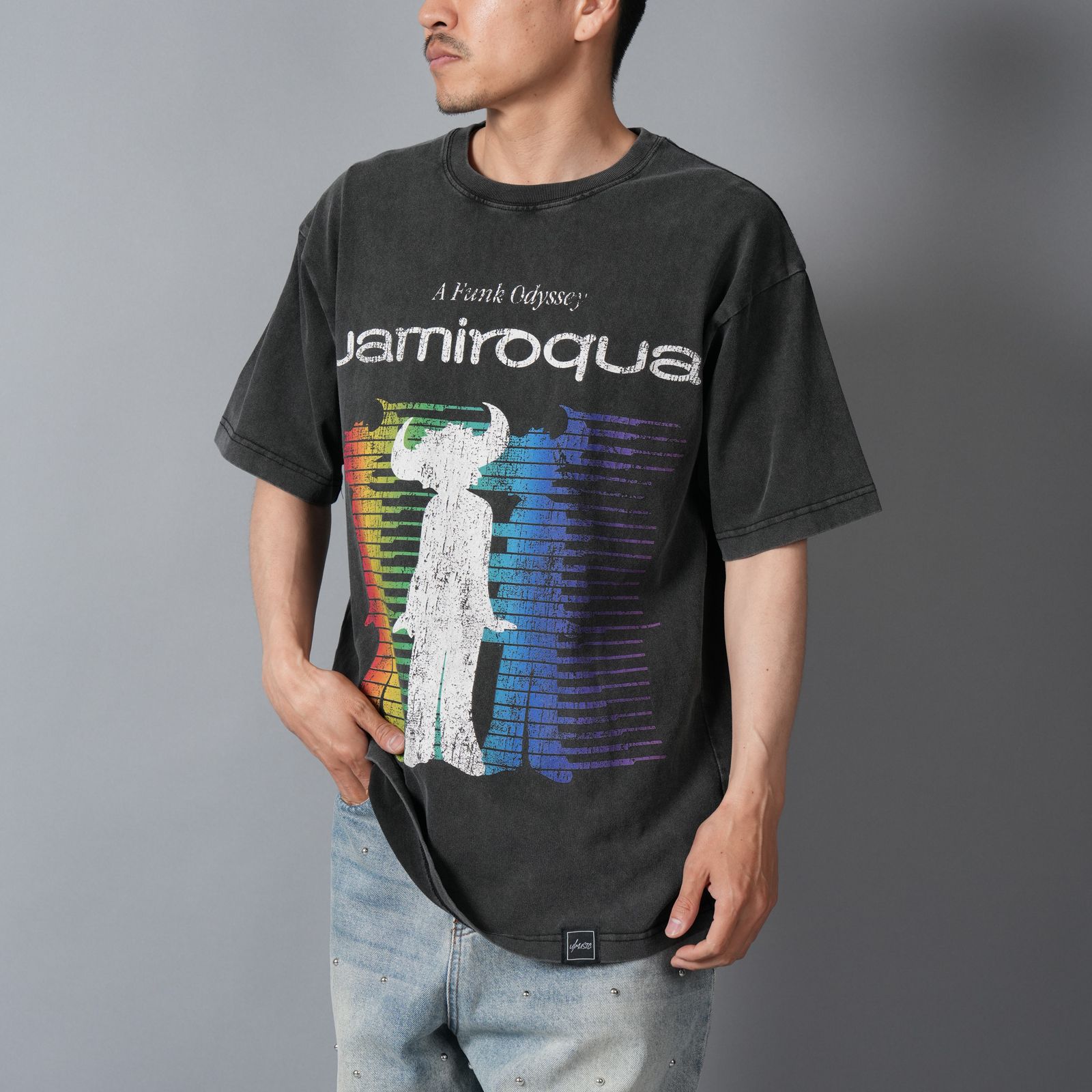 【ラスト1点】UIZZ-22579 / Jamiroquai / ジャミロクワイ / Tシャツ (ブラック)