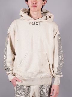 【ラスト1点】 SM-S23-0000-093 / DT_HOODIE / MURAL / GRAY / フーディー (グレー)