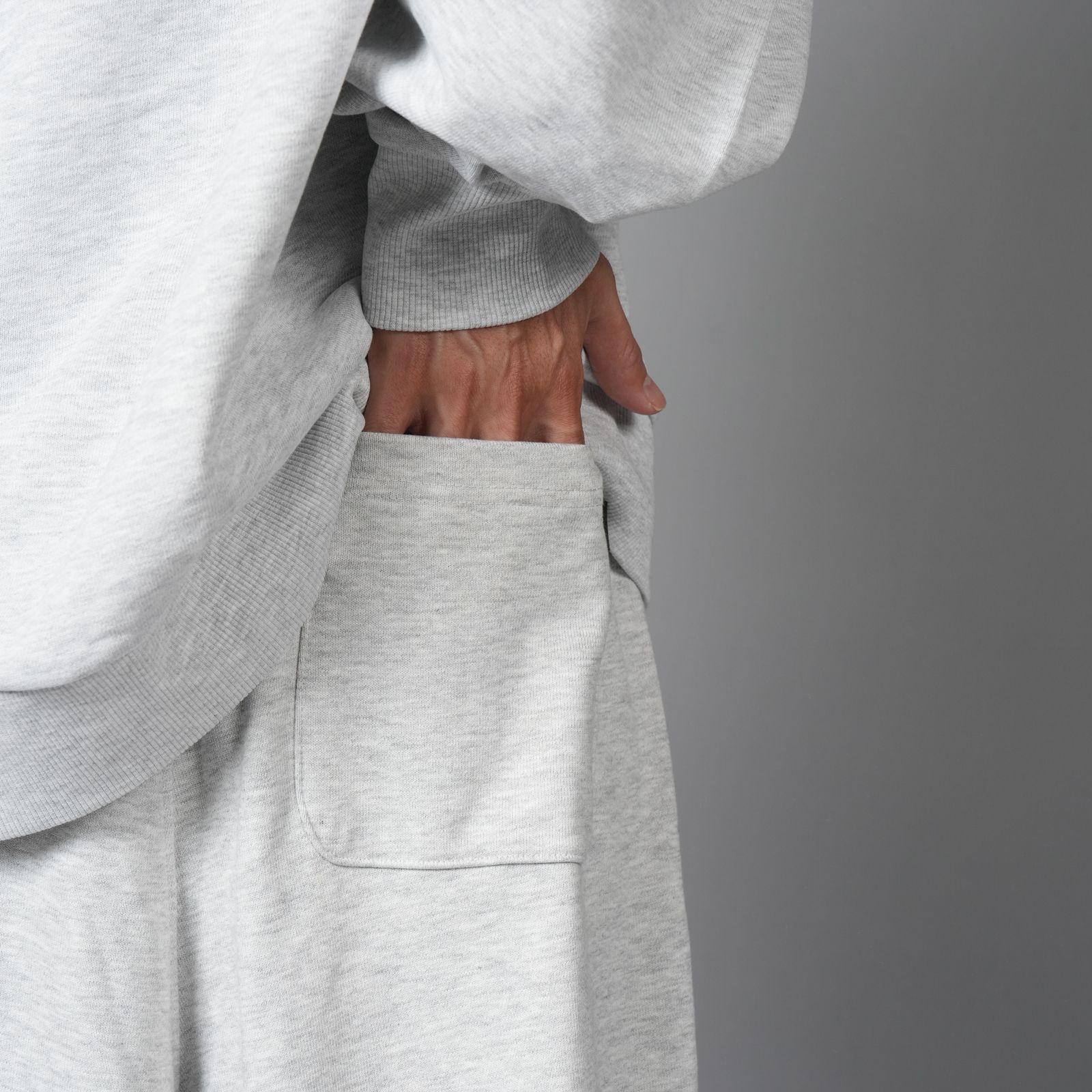 SWEATPANT / スウェットパンツ  (ライトアッシュヘザー)