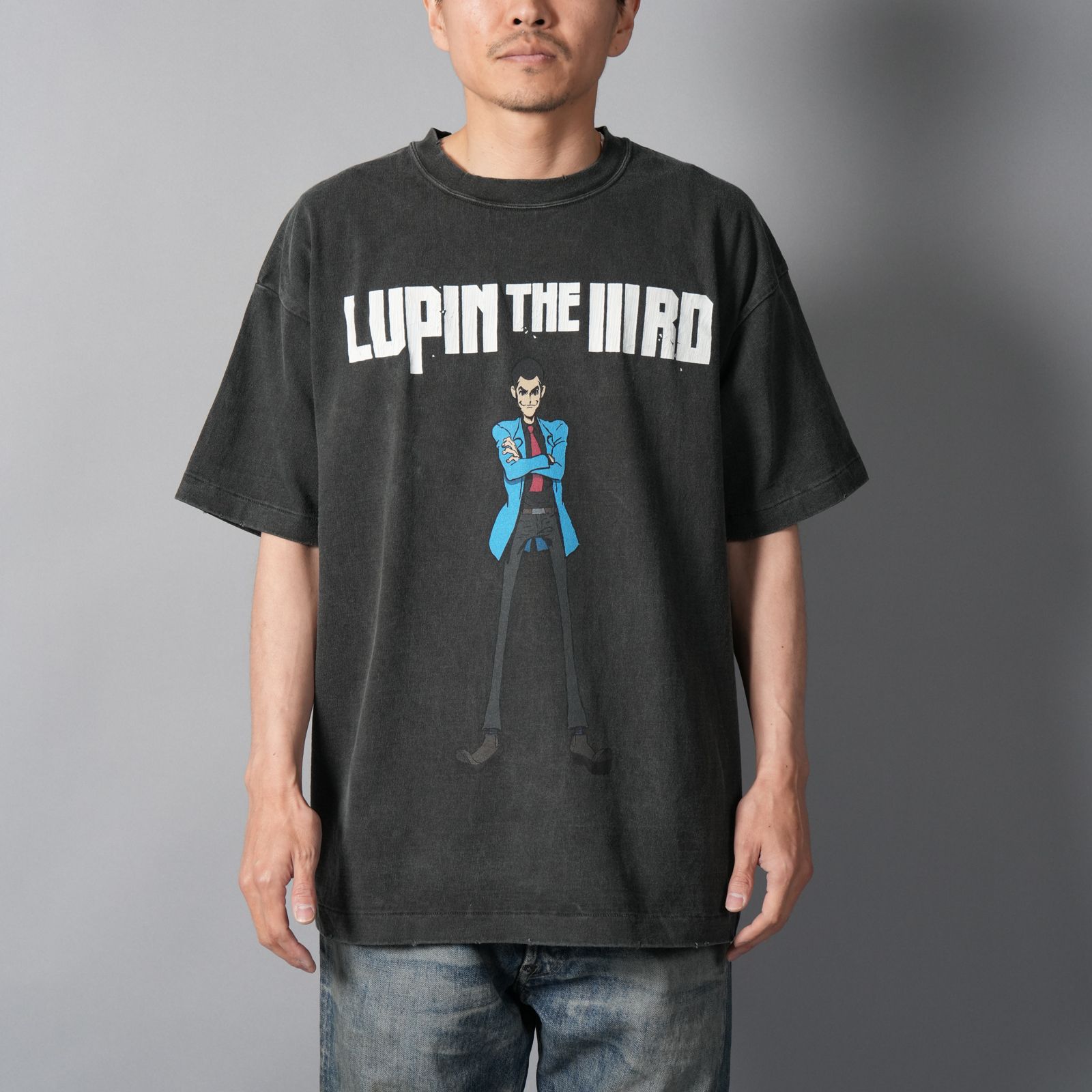 [LUPIN THE IIIRD]  S/S T-Shirt  (LUPIN) / Tシャツ (ブラック)