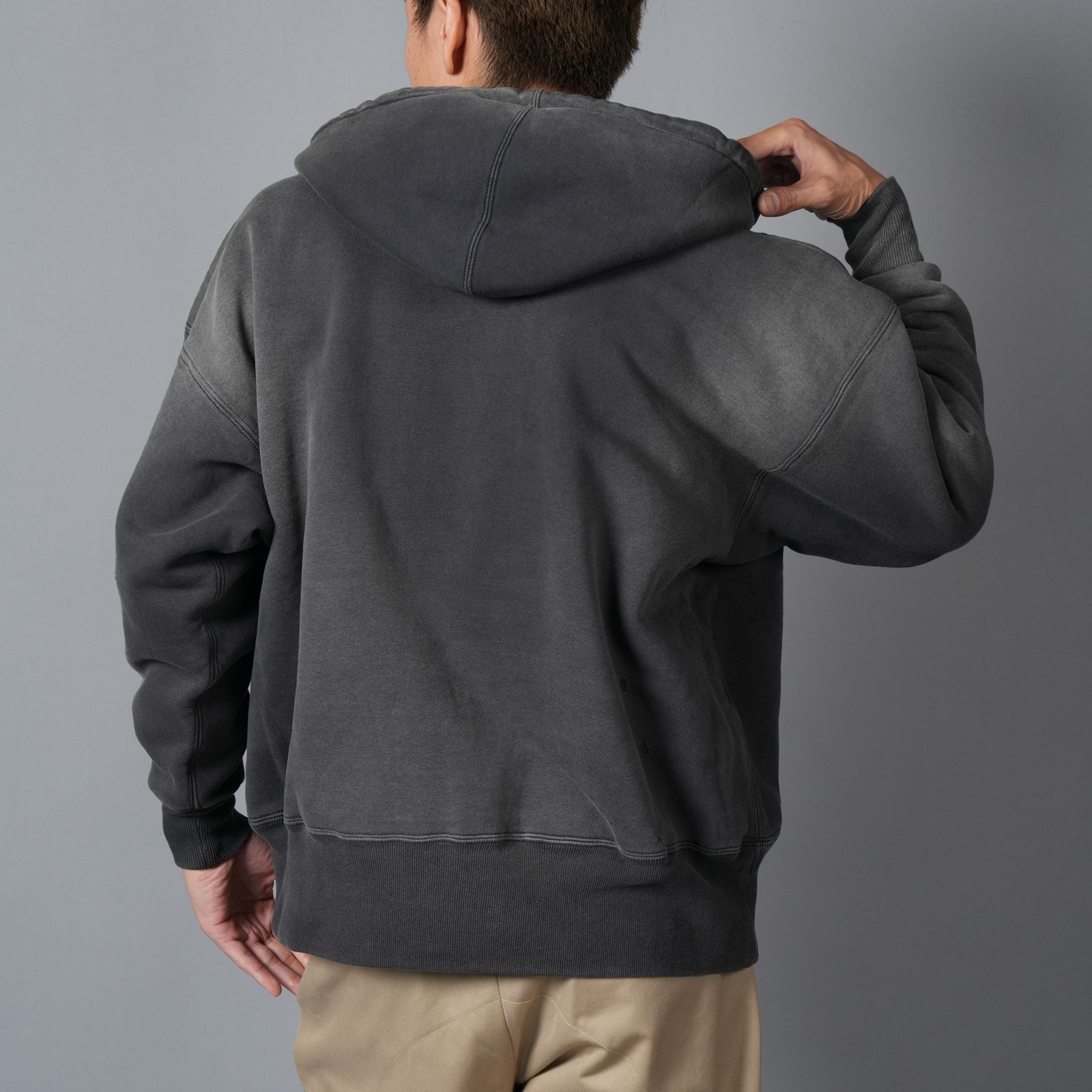 【残りわずか】SM-HR1-0000-C58 / BB_AFTER HOODED DBL FC / SAA / NVY / パーカー・フーディー (ネイビー)