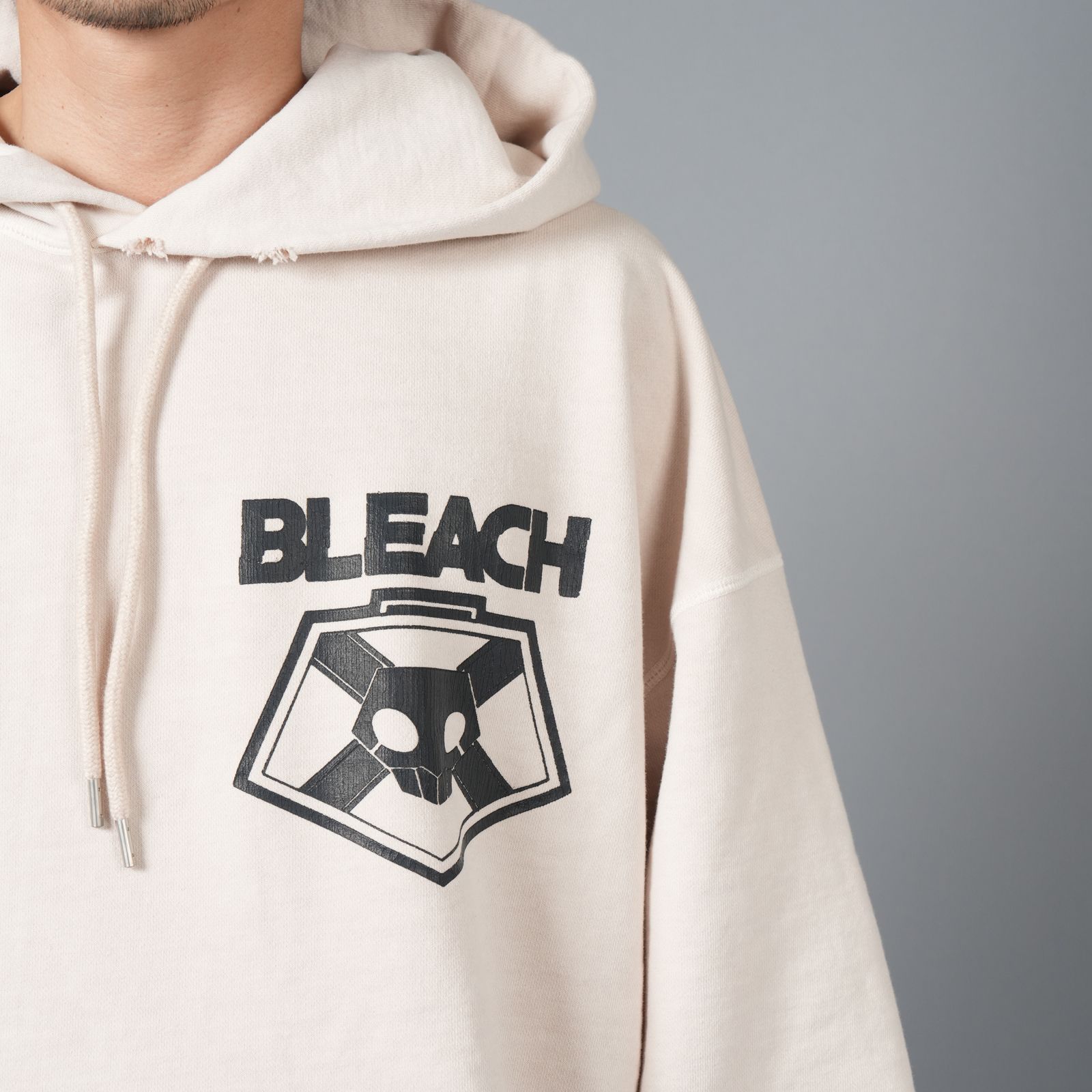 【ラスト1点】[BLEACH / ブリーチ]  TBLM24AM003 / Hoodie (ICHIGO) / フーディー・パーカー (ホワイト)