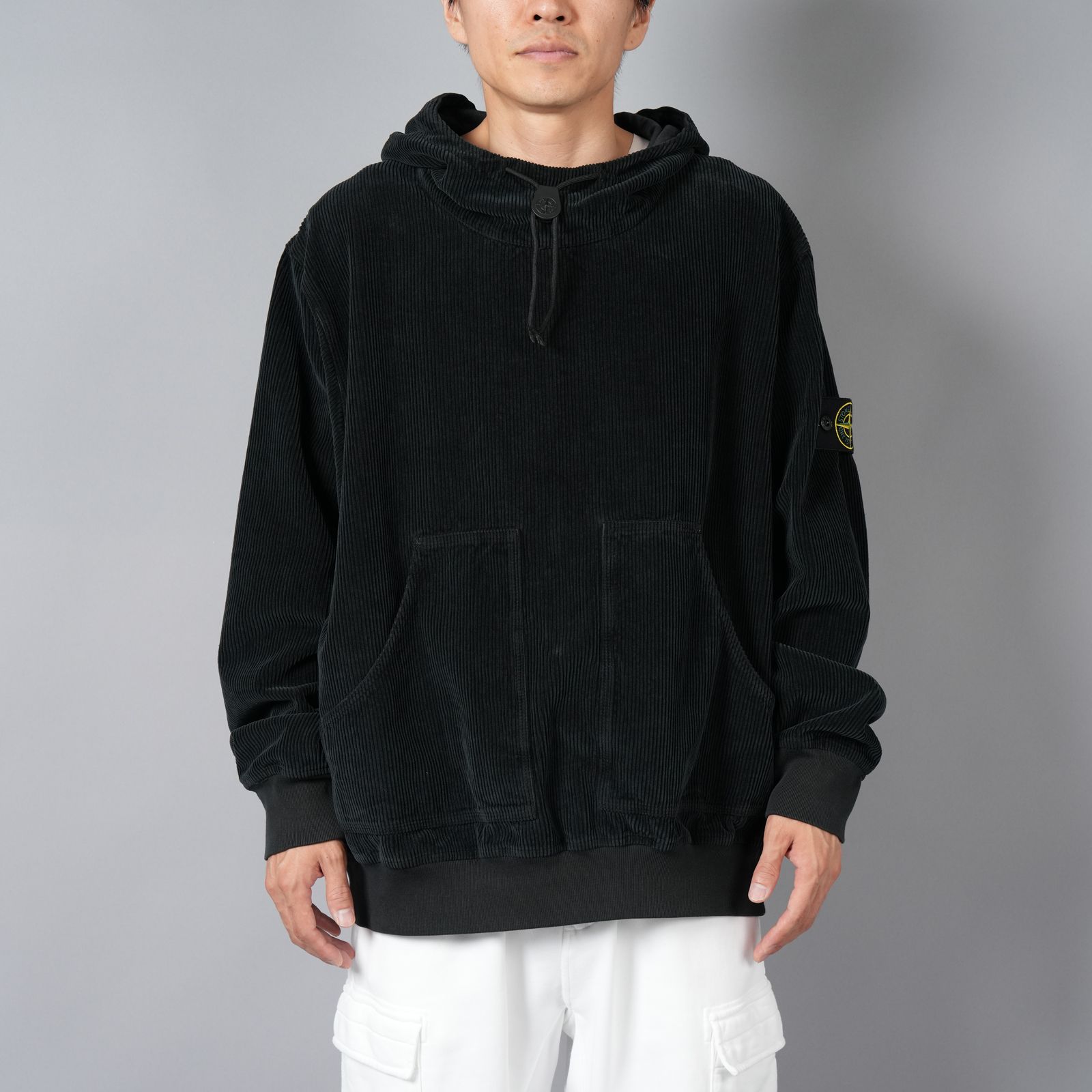 12106 ORGANIC COTTON CORDUROY 800 FROST FINISH / オーガニックコットン コーデュロイ アノラックジャケット (ブラック)