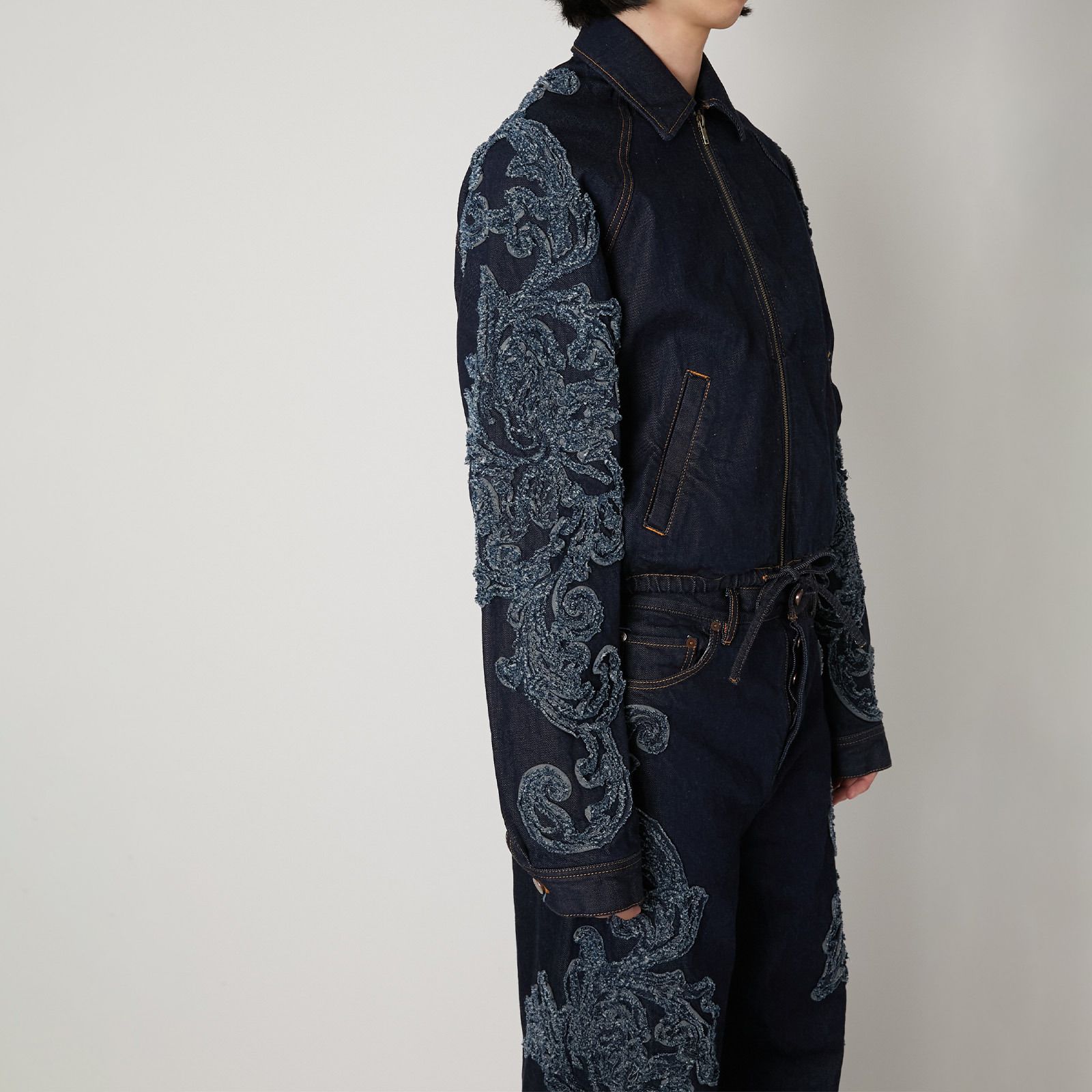 [予約商品] Denim Blouson / デニムブルゾン (インディゴ)