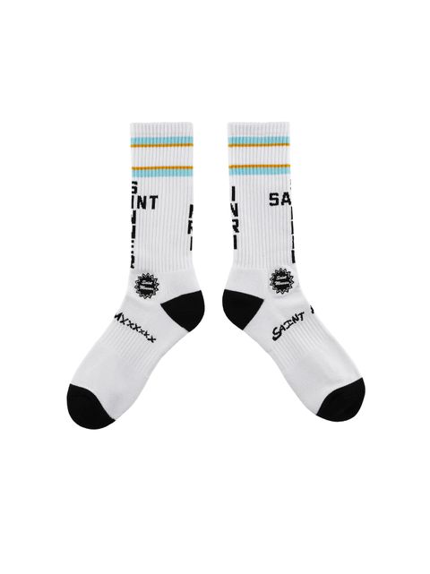 【残りわずか】SM-YS8-0000-104 / SOCKS / ARGENTINA / WHITE / ソックス (ホワイト)
