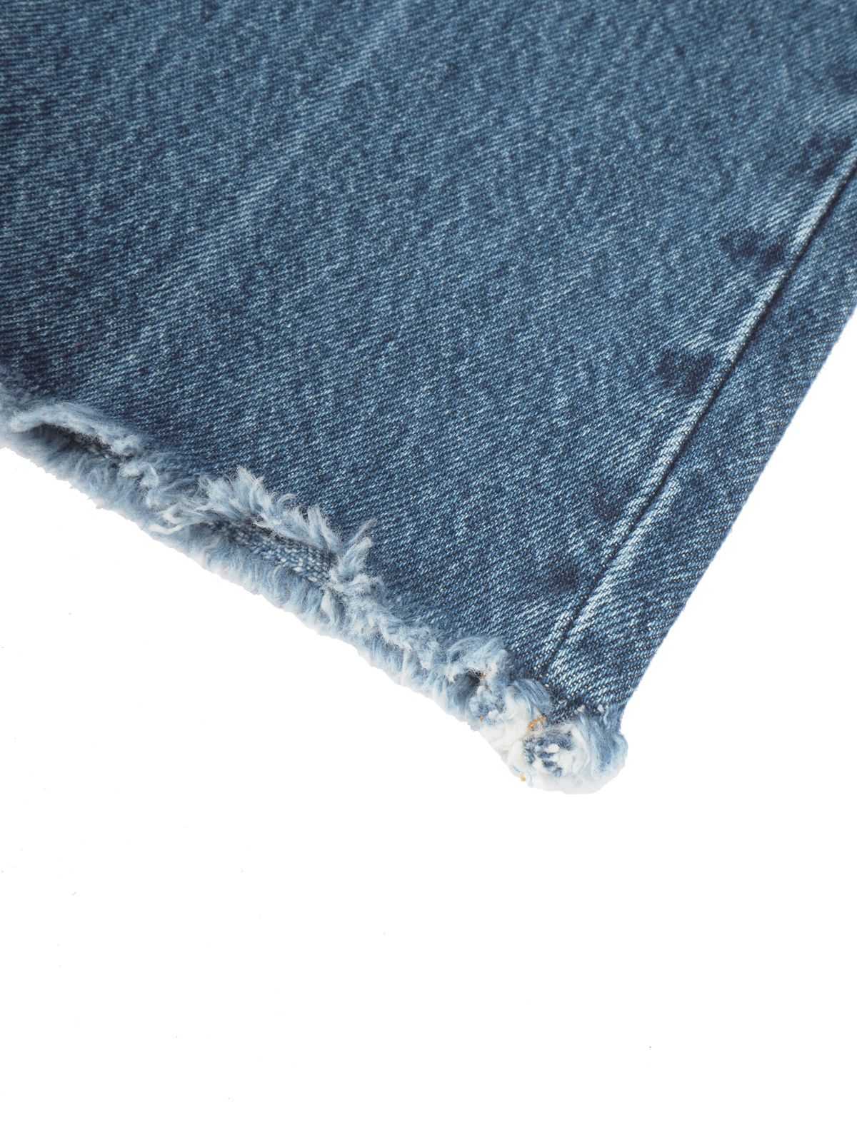 HC Crest Patch Cropped Wide Jeans / ヒルフィガーコレクション パッチ クロップド ワイドジーンズ (ネイビー)