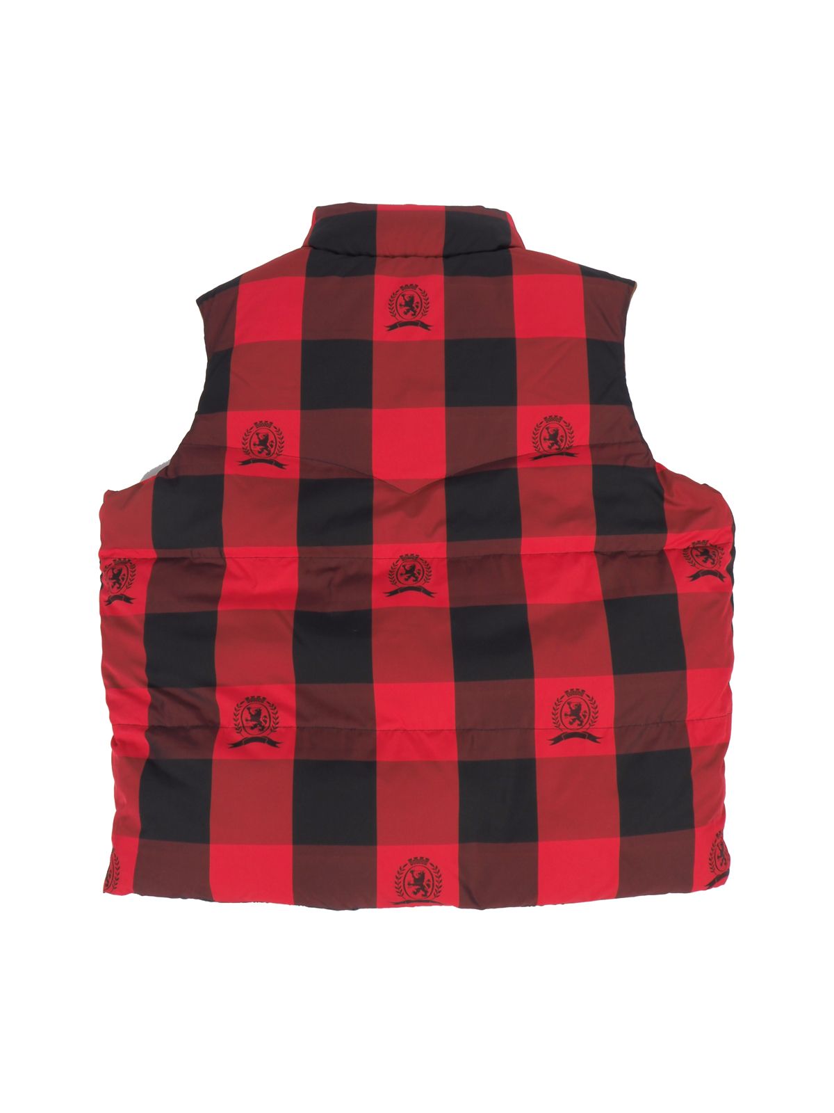 【ラスト1点】 HC Buffalo Check Reversible Adjustable Padded Vest / リバーシブル / ダウンベスト (ブラック)