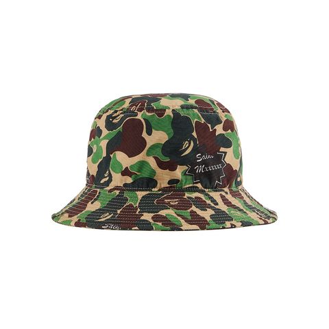 【残りわずか】【限定】SM-YS8-0000-C31 / AP_BUCKET HAT / ST APE /CAM / ハット (カモフラ)