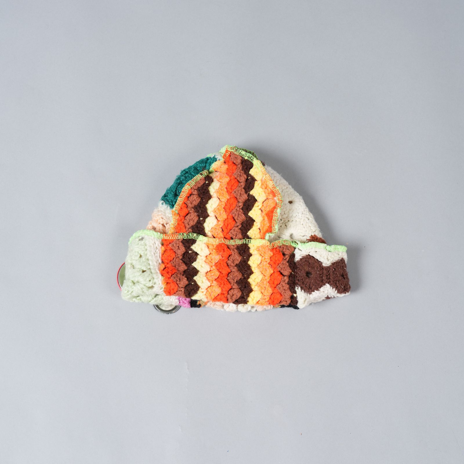 Chateau Blanket Hat  / シャポー V2 / ニットキャップ (マルチカラー)