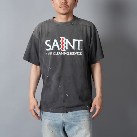 SM-MK8-0000-005 / SS T-SHIRT / SAINT / BLACK / Tシャツ (ブラック)
