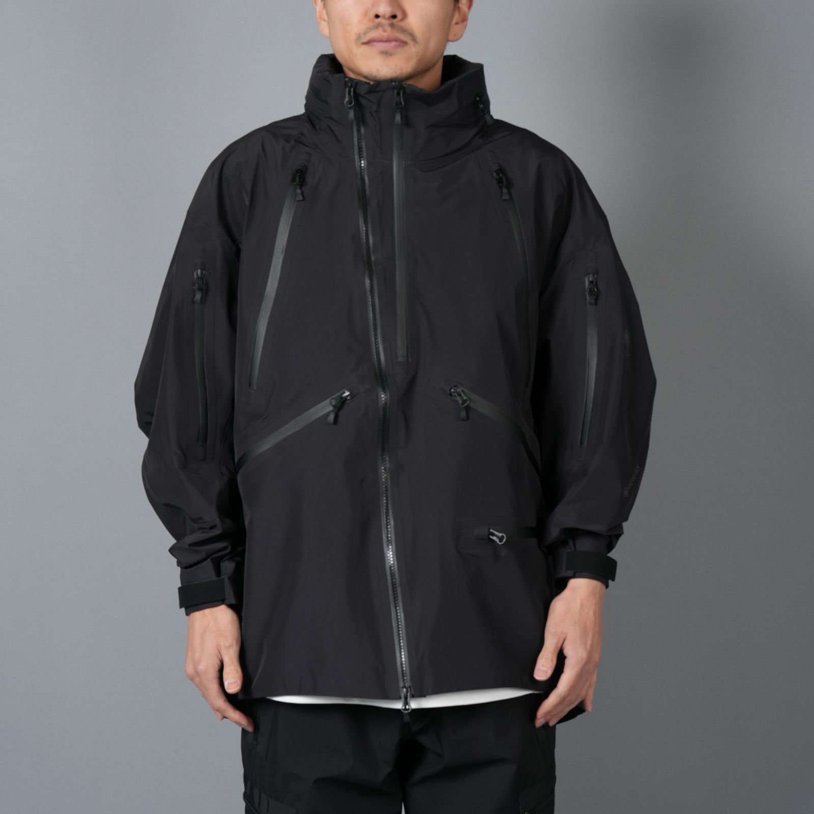 【ラスト1点】【限定】GORE-TEX PRODUCTS / 40DY / CK 3L  SHELL / ゴアテックス  スリーレイヤー / ナイロンジャケット[防水・防風] (ブラック)