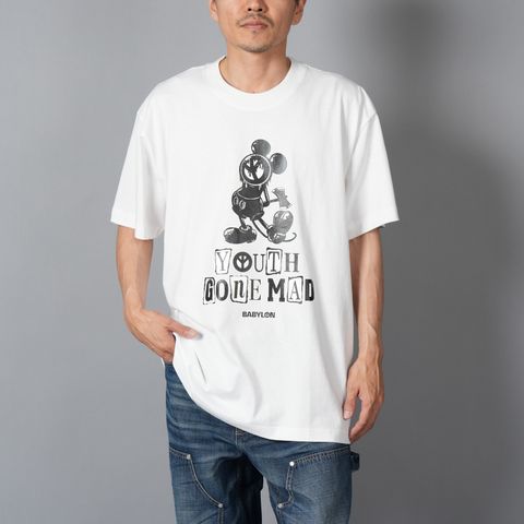 S/S YOUTH GONE MAD TEE / Tシャツ  (ピュアホワイト)