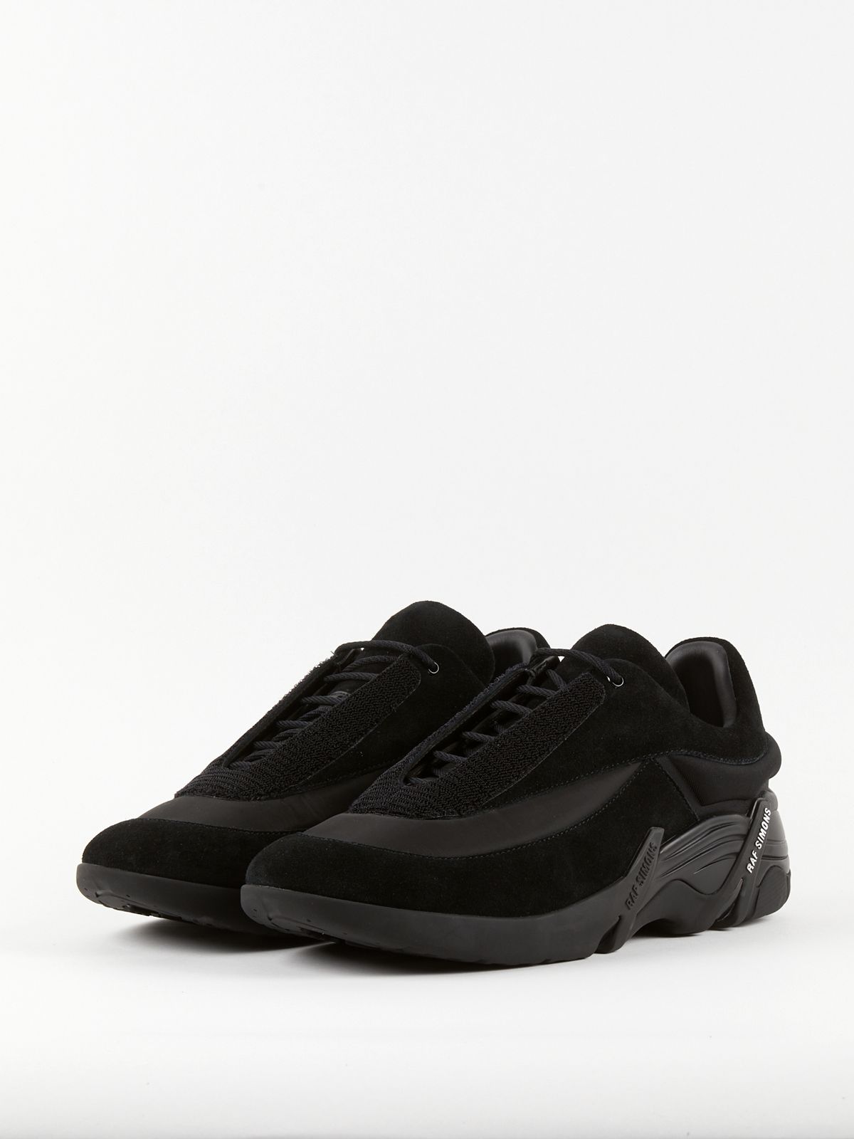 RAF SIMONS (RUNNER) - ANTEI BLACK SUEDE / アンテイ ブラック