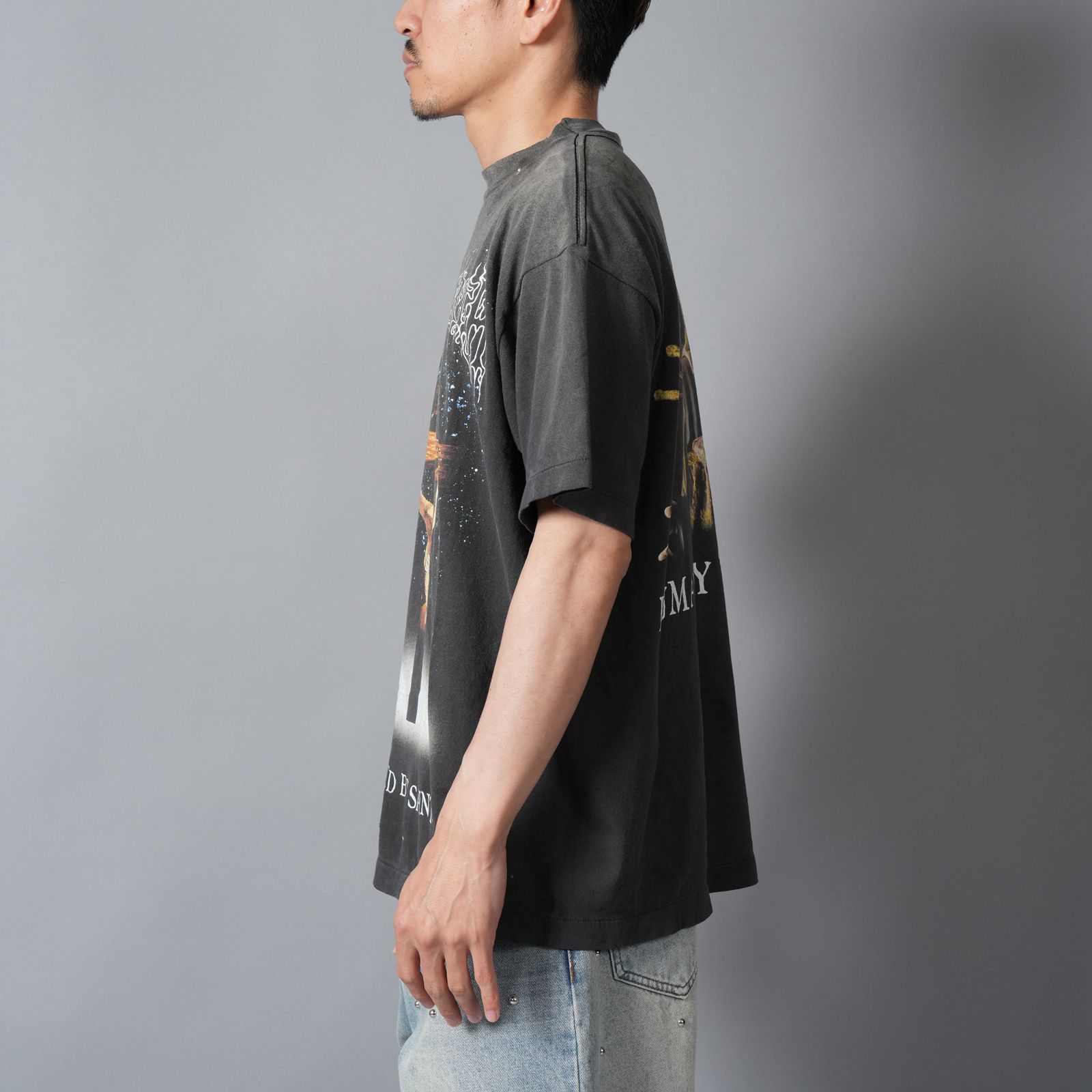 【ラスト1点】SM-MK8-0000-002 / SS T-SHIRT / JESUS / BLACK / Tシャツ (ブラック)