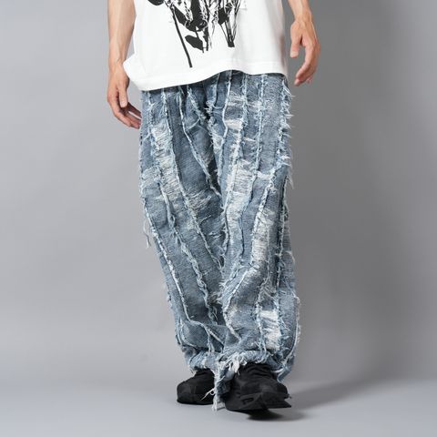 【ラスト1点】Denim Pants / デニムパンツ (インディゴケミカル)