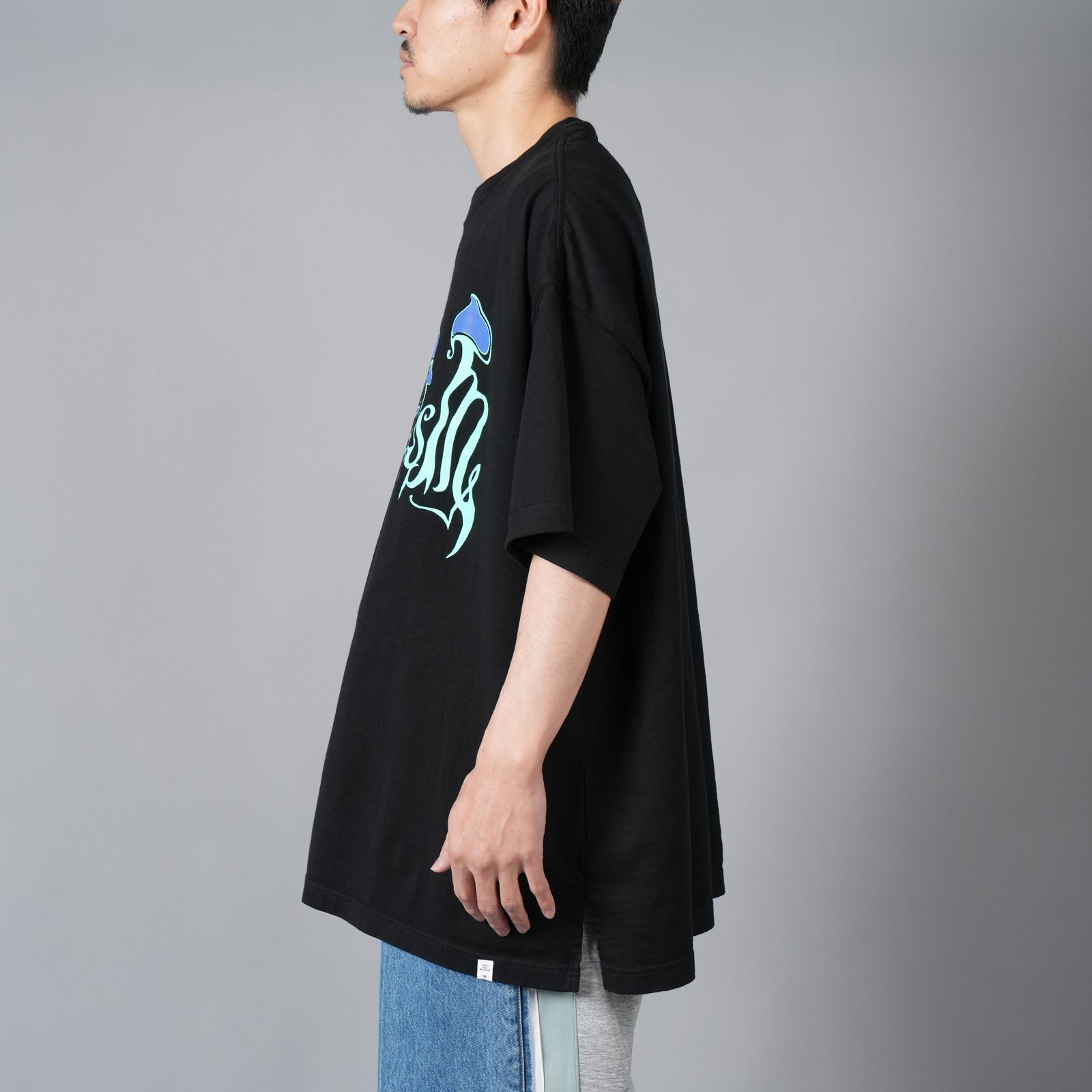【ラスト1点】MUSHROOM TEE / マッシュルーム Tシャツ (ブラック)