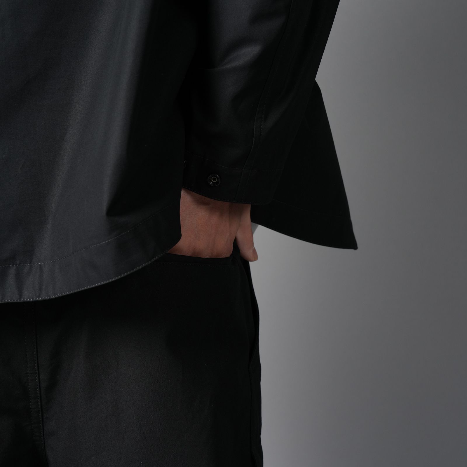 L100004 / ALL-WEATHER COTTON CANVAS_S.I. GHOST / カーゴパンツ (ブラック)