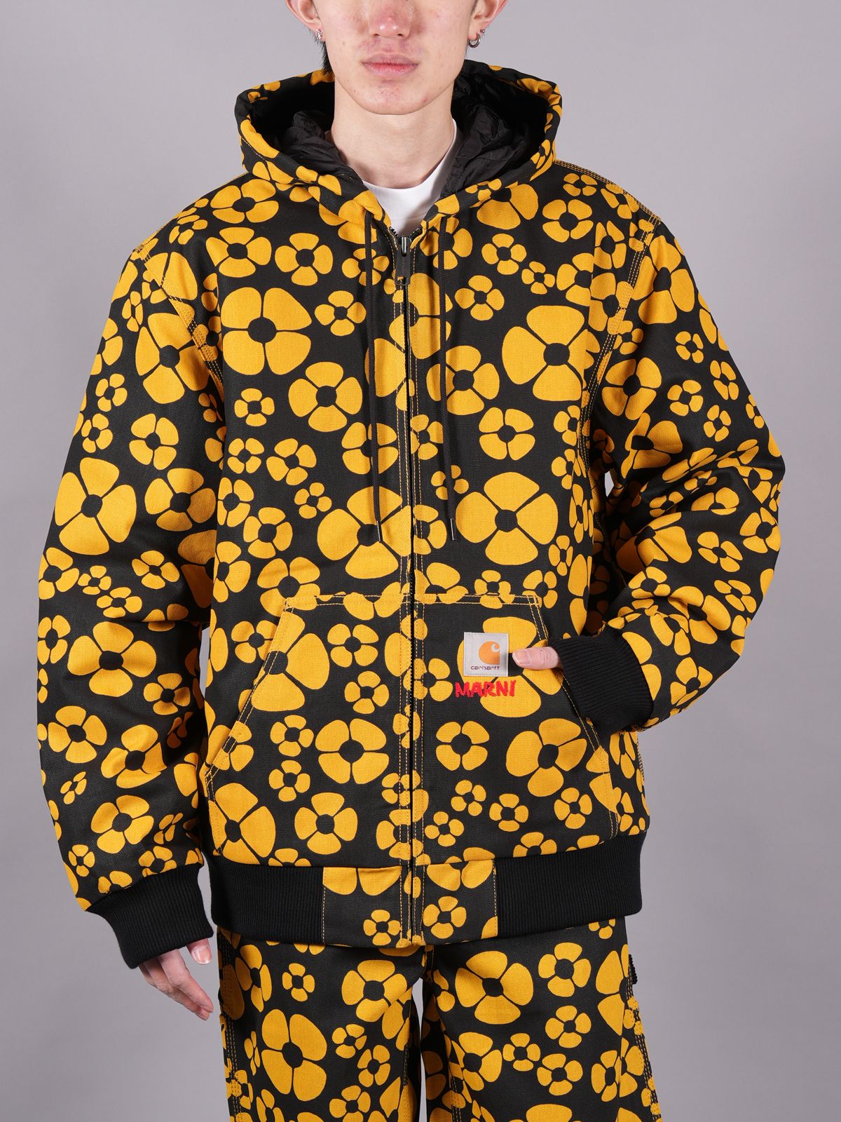 MARNI - 【ラスト1点】MARNI X CARHARTT WIP - YELLOW LONG-SLEEVED