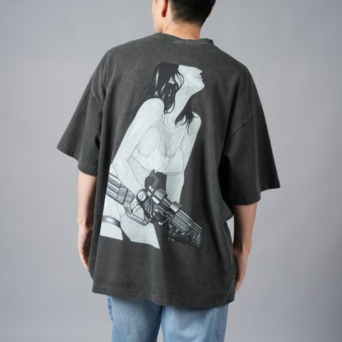 【ラスト1点】[GANTZ / ガンツ]  TGAM24SM004 / S/S TEE / Tシャツ (ブラック)