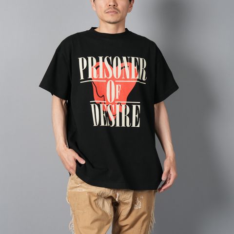 EU-HR8-0000-059 / EU PRISONER SS TEE / BLACK / Tシャツ (ブラック)