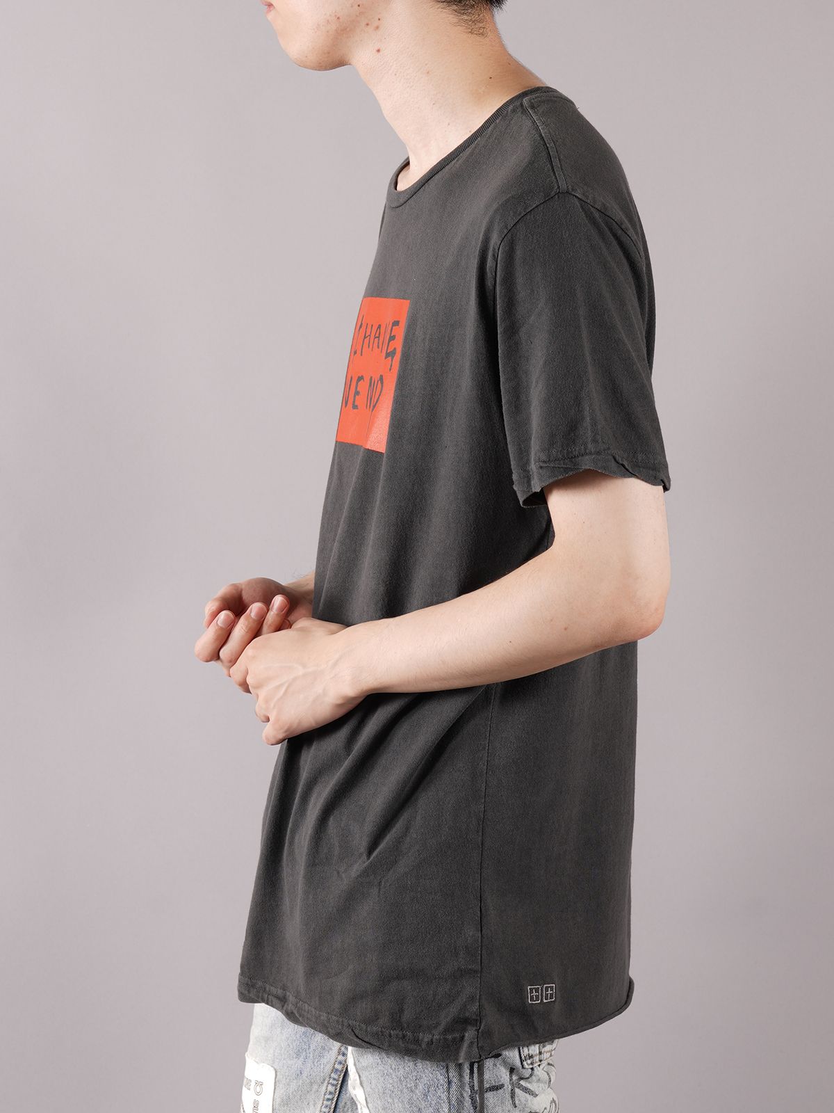 ラスト1点 / CHENGE WE NEED SS TEE / チェンジ ウィ ニード Tシャツ(ブラック)