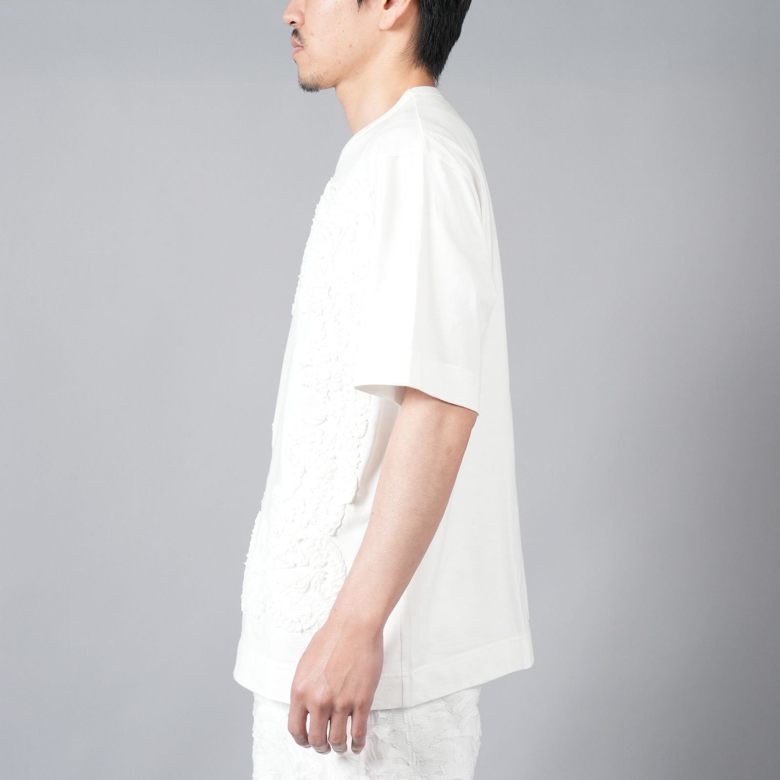 TAAKK - 【ラスト1点】 S/S T-SHIRT / バンダナTシャツ (ホワイト 